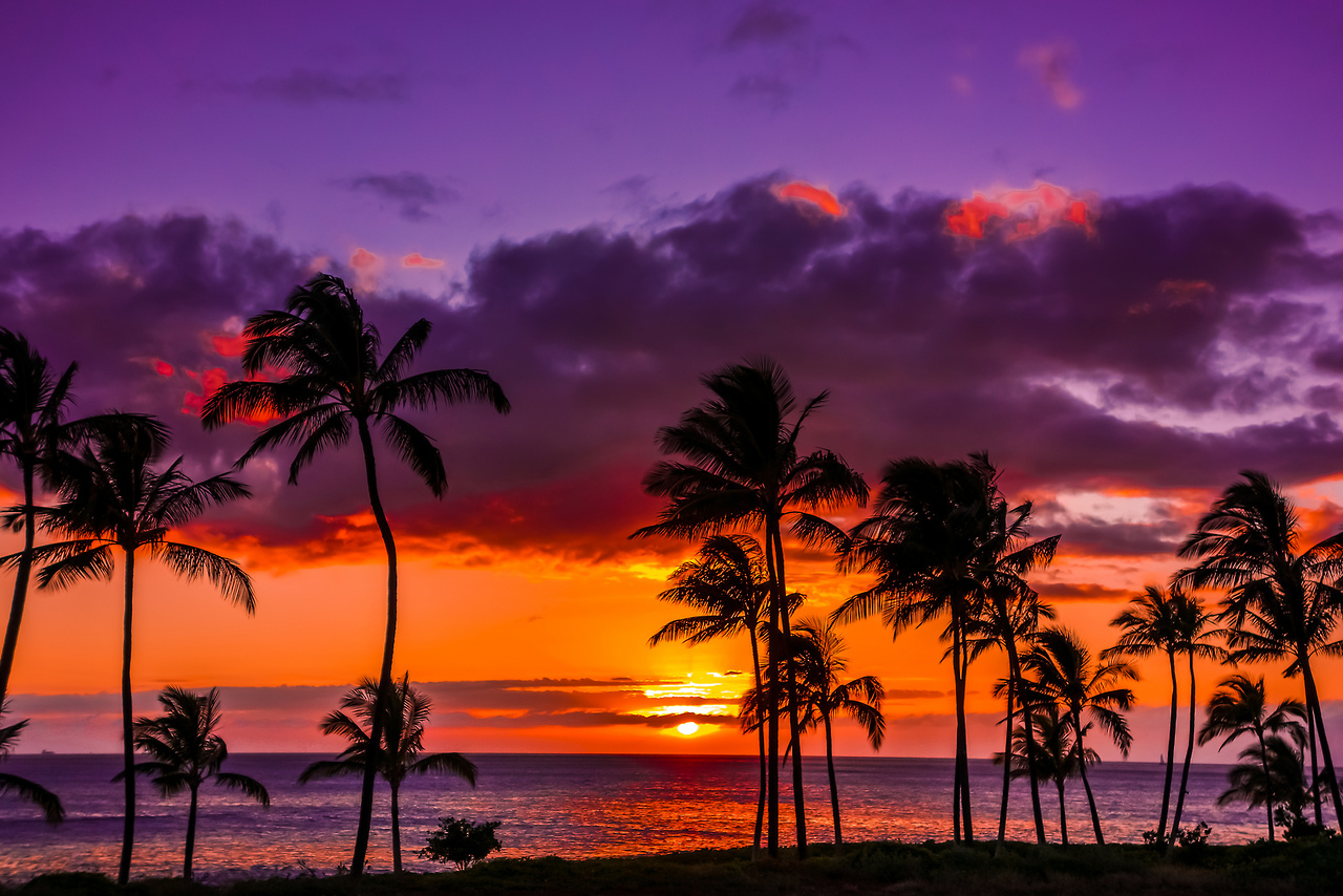 The Sunset beach, Hawaii